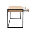 CONCEPT USINE - Bureau industriel bois et noir KOTOR $ - vignette