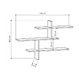 CONCEPT USINE - Etagère murale design TANA $ - vignette