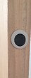 GD MENUISERIES - Porte Coulissante Gris Taupe RAL 7006 Vitrée H204 x L83 cm, Galandage, kit finition (coquille et tire doigt) - vignette