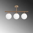 CONCEPT USINE - Plafonnier vintage - 3 lampes AMBRE - vignette