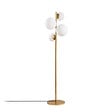 CONCEPT USINE - Lampadaire vintage doré - 4 lampes CANDICE - vignette