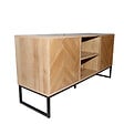 CONCEPT USINE - Buffet effet chevron 2 portes et 2 niches CHEVRON - vignette