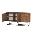 CONCEPT USINE - Buffet en bois 2 portes et 3 tiroirs 140 cm SABINOV - vignette