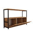 CONCEPT USINE - Buffet 3 portes style industriel bois-noir DRAGOR - vignette
