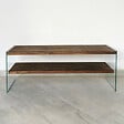 CONCEPT USINE - Meuble TV contemporain verre et bois 120 cm JOY - vignette