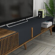 CONCEPT USINE - Meuble TV design bois et anthracite 180 cm NOLA - vignette