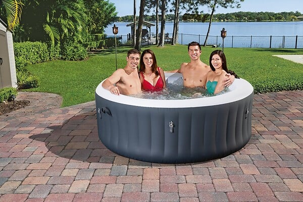 BESTWAY - Spa gonflable Tritech Lay-Z-Spa Baja - Diam.180xH.66cm - large