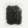 MCCOVER - Cale amortisseur anti bruit 78 mm par 100 pcs pour plot McCover Noir - vignette