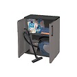 ARTPLAST - Armoire de Rangement Grise Armoire basse 2 portes Polypropylène - Meuble de rangement 68 x 37 x h84 cm ArtPlast - vignette