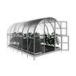 KLASIKA GREENHOUSES - Serre de jardin KLASIKA ARCH PREMIUM 3 x 4 m (12 m²), 6 mm avec revêtement en polycarbonate - vignette