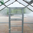 KLASIKA GREENHOUSES - Serre de jardin KLASIKA Standard EXTRA 15m2, 2,5m x 6m, 4 mm avec revêtement en polycarbonate (Avec 3 toit ouvrant automatique) - vignette