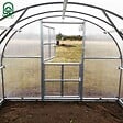 KLASIKA GREENHOUSES - Serre de jardin KLASIKA ARCH EXTRA 3 x 4 m (12 m²), 4 mm avec revêtement en polycarbonate - vignette