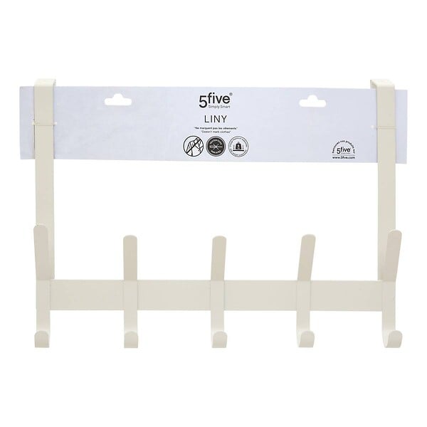 5 FIVE SIMPLY SMART - Patère Liny 10 accroches L40cm - large