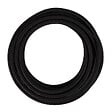 TIBELEC - Câble électrique textile - Tissu noir - 4m - vignette