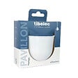 TIBELEC - Pavillon plastique cache-fil - Blanc - Diam.70mm - vignette