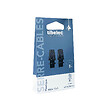 TIBELEC - Lot de 2 serre-câbles - Plastique noir - 32 mm - vignette