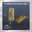 TIBELEC - Interrupteur bipolaire 2A or - vignette