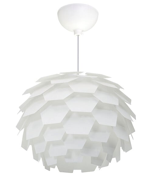 TIBELEC - Pavillon cache-fils plastique rond 100mm Blanc - large