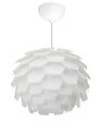TIBELEC - Pavillon cache-fils plastique rond 100mm Blanc - vignette