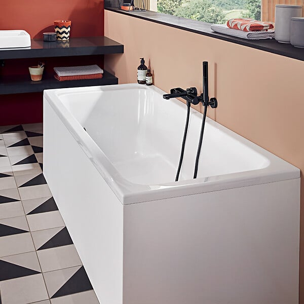 VILLEROY ET BOCH - Baignoire droite 170 X 80  Architectura acrylique - large
