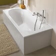 VILLEROY ET BOCH - Villeroy & Boch Oberon 170 x 70 cm Baignoire gauche et droite ovale en Quaryl® , avec pieds, blanc (UBQ177OBE2V-01) - vignette