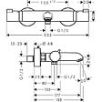 HANSGROHE - Ecostat Comfort Mitigeur Thermostatique bain/douche (13114000) - vignette