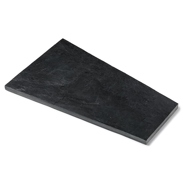 RO'MA NATURE - Pas japonais Trapèze Ardoise Noire 80x30/50x3 cm (lot de 10) - large