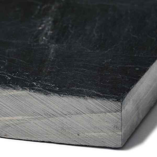 RO'MA NATURE - Pas japonais Trapèze Ardoise Noire 80x30/50x3 cm (à l'unité) - large