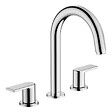 HANSGROHE - Mélangeur robinet Vernis Shape 3 trous Chromé avec tirette et vidage synthétique - vignette