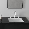 HANSGROHE - Mélangeur robinet Vernis Shape 3 trous Chromé avec tirette et vidage synthétique - vignette