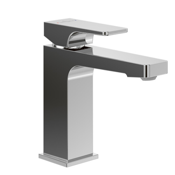 VILLEROY & BOCH - Architectura Square Mitigeur Monocommande de lavabo, Chrome (TVW12500400061) - large