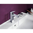 VILLEROY & BOCH - Architectura Square Mitigeur Monocommande de lavabo, Chrome (TVW12500400061) - vignette