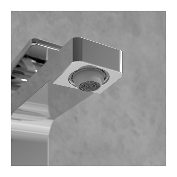 VILLEROY & BOCH - Architectura Square Mitigeur Monocommande de lavabo, Chrome (TVW12500400061) - large