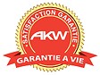 AKW - Main courante en T époxy blanc 600x1200mm - AKW - 01245WH - vignette