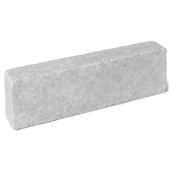 RO'MA NATURE - Bordure de jardin Pierre de l'Atlas Gris 50x15x8 cm (lot de 5 bordures soit 2,5 mètres) - large