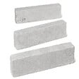 RO'MA NATURE - Bordure de jardin Pierre de l'Atlas Gris 50x15x8 cm (lot de 20 bordures soit 10 mètres) - vignette