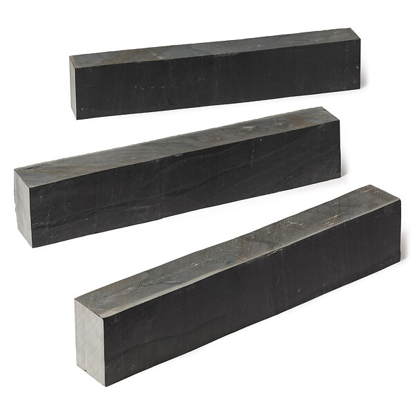 RO'MA NATURE - Bordure de jardin Ardoise Noire 50x10x6 cm (lot de 20 bordures soit 10 mètres) - large