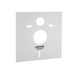 GROHE - Pack WC Bâti support Grohe Rapid SL + Cuvette sans bride Grohe Bau Ceramic, Blanc + plaque de déclenchement: Chrome (39586000) - vignette