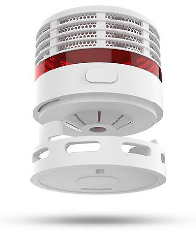 VISION EL - Détecteur de fumée Lithium Miidex - Blanc - IP20 - large