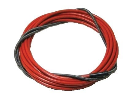 BINZEL - Gaine guide-fil acier rouge 3 m pour fil de 1 m ABRICOR BINZEL 124.0026 - large