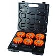 TALIAPLAST - Balises LED (valise 6 pièces) rechargeables + magnétiques - vignette