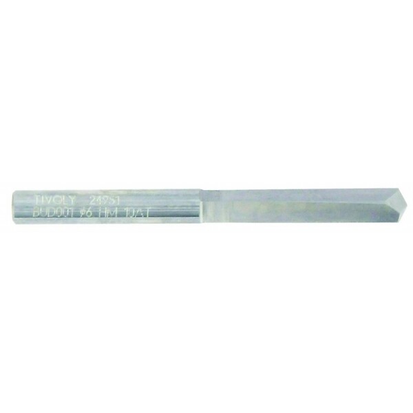 TIVOLY - Destructeur de cylindre carbure diamètre 6 mm 82400110001 - large