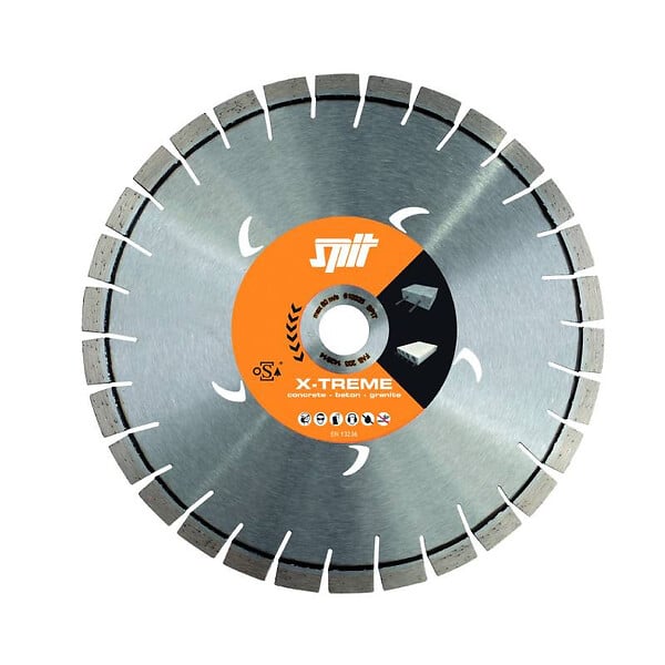 SPIT - Rainureuse SPIT 811245 2500W D90 + 2 disques béton XTREM 150mm et coffret - large