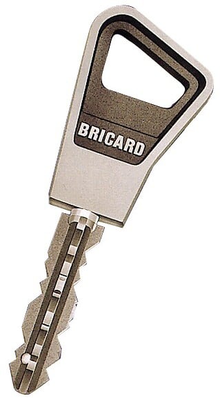 BRICARD - Mécanisme 3 points vertical fouillot sans bille blanc droite - BRICARD - 1101001 - large
