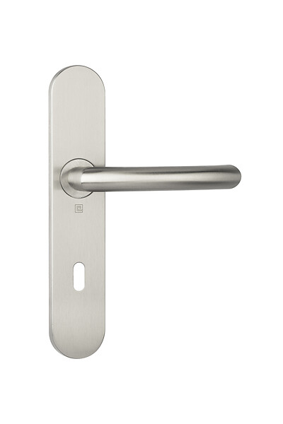 HERACLES - Ensemble sur plaque JADE Série 1094 type CLE L finition inox brossé - HERACLES - B-INOX-SP03 - large