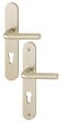 HOPPE - Ensemble sur plaques ARLES type clé L finition champagne - HOPPE - 634620 - vignette