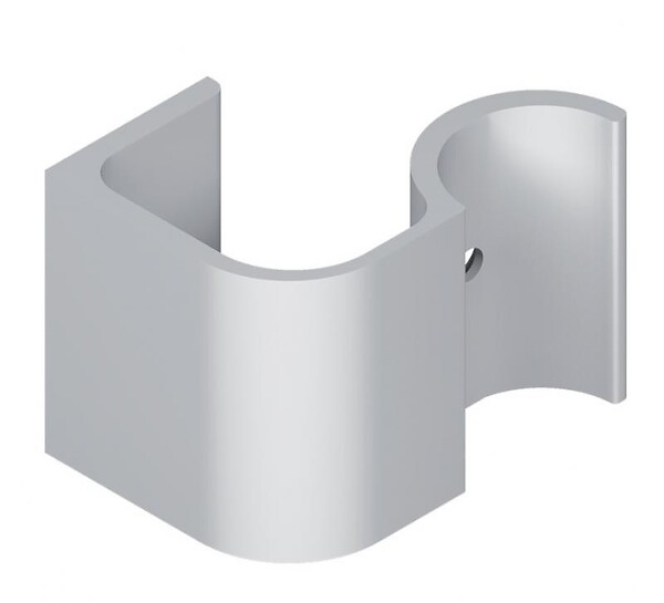 LA CROISEE DS - Support 60mm pour poigné DIVA I laqué noire RAL9005 SAT - LA CROISEE DS - DS6874-013 - large