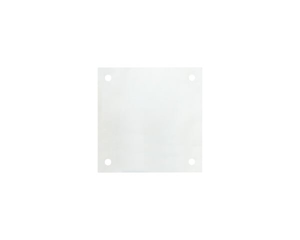 HERACLES - Plaque de propreté 90x90mm laiton poli - HERACLES - 251652 - large
