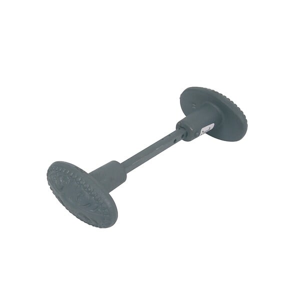 J.MASSARD - Bouton double 59/06 moderne tige 6 en fonte époxy gris - JARDINIER MASSARD - J575060 - large