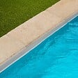 RO'MA NATURE - Margelle de piscine Pierre d'Egypte Bronze 70x33x5 cm Bord Droit (à l'unité) - vignette